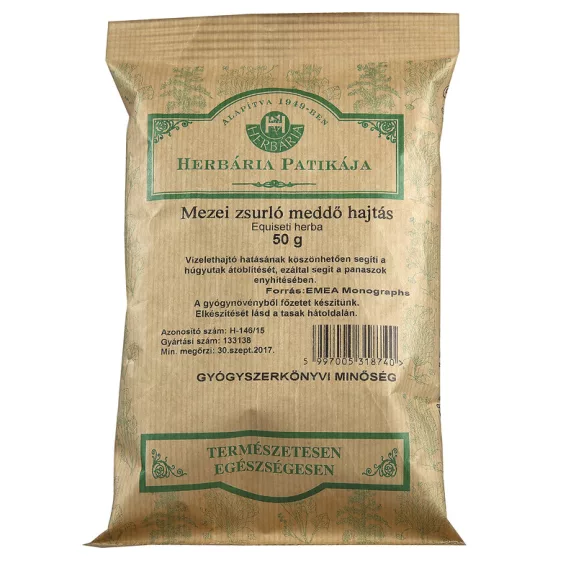 Herbária zsurlófű gyógytea tasakos 50 g Herbária zsurlófű gyógytea tasakos 50 g