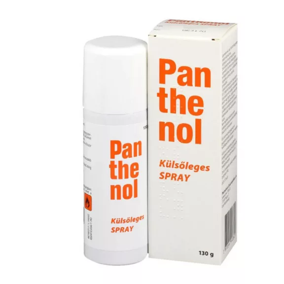 PANTHENOL KULSOLEGES SPRAY 130 G PANTHENOL KULSOLEGES SPRAY 130 G