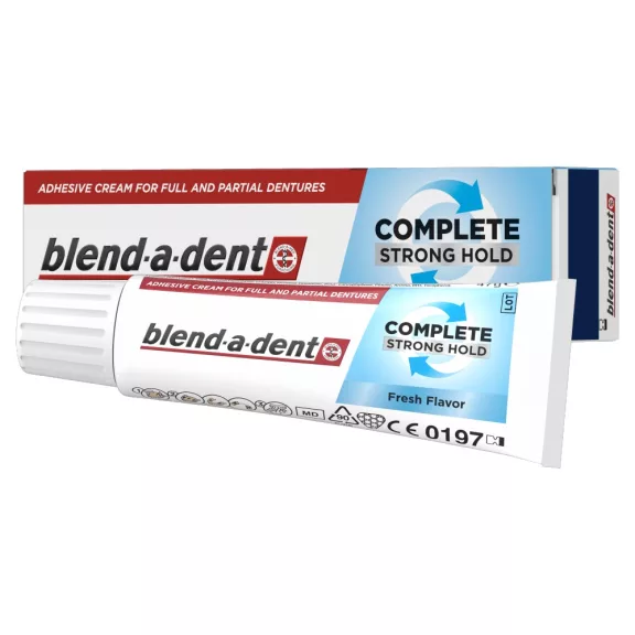 Blend-A-Dent Complete Original extra erős műfogsorrögzítő krém 47 g Blend-A-Dent Complete Original extra erős műfogsorrögzítő krém 47 g