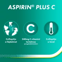 ASPIRIN PLUS C PEZSGOTABL. 10X