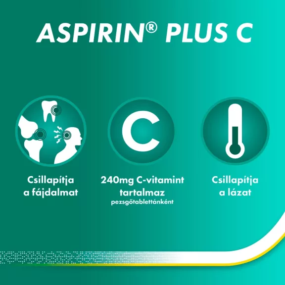 ASPIRIN PLUS C PEZSGOTABL. 10X ASPIRIN PLUS C PEZSGOTABL. 10X