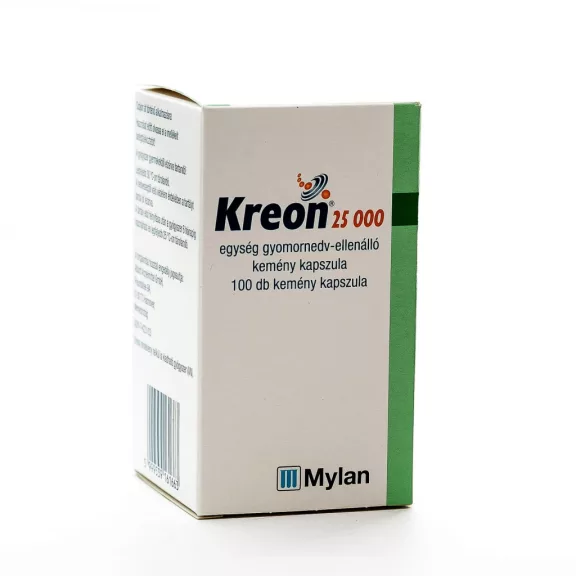 KREON 25000 EGYS. GYNEDV.ELL.KEM.KAPSZ. 100X KREON 25000 EGYS. GYNEDV.ELL.KEM.KAPSZ. 100X