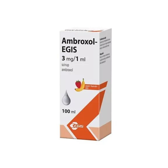 AMBROXOL-EGIS 3MG/1ML SZIRUP 100 ML /HALIXOL/ AMBROXOL-EGIS 3MG/1ML SZIRUP 100 ML /HALIXOL/