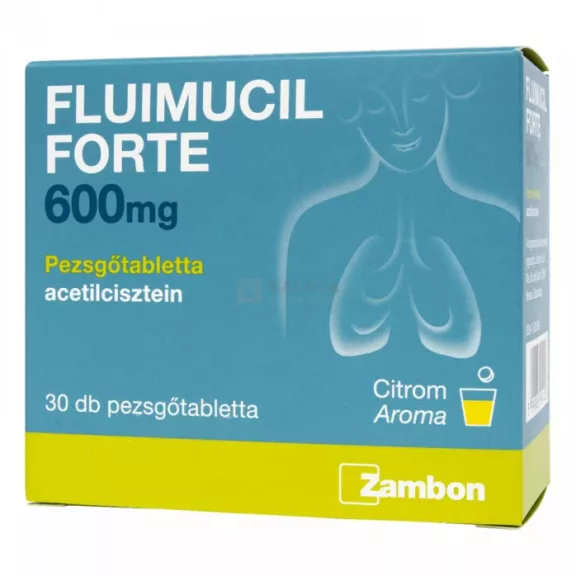 FLUIMUCIL FORTE 600 MG PEZSGOTABL. 30X FLUIMUCIL FORTE 600 MG PEZSGOTABL. 30X