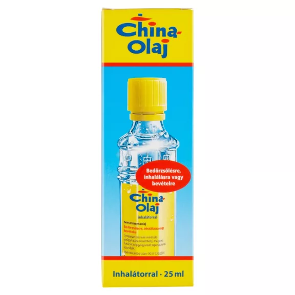 China Olaj Inhalatorral 25Ml China Olaj Inhalatorral 25Ml