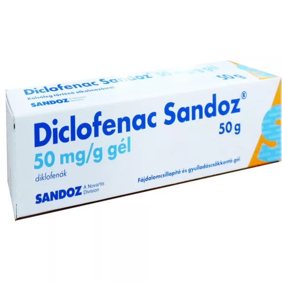 DICLOFENAC SANDOZ 50MG/G GEL 50G DICLOFENAC SANDOZ 50MG/G GEL 50G