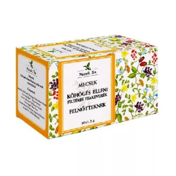 MECSEK KÖHÖGÉS ELLENI FILTERES TEA FELNŐTTEKNEK 20X MECSEK KÖHÖGÉS ELLENI FILTERES TEA FELNŐTTEKNEK 20X