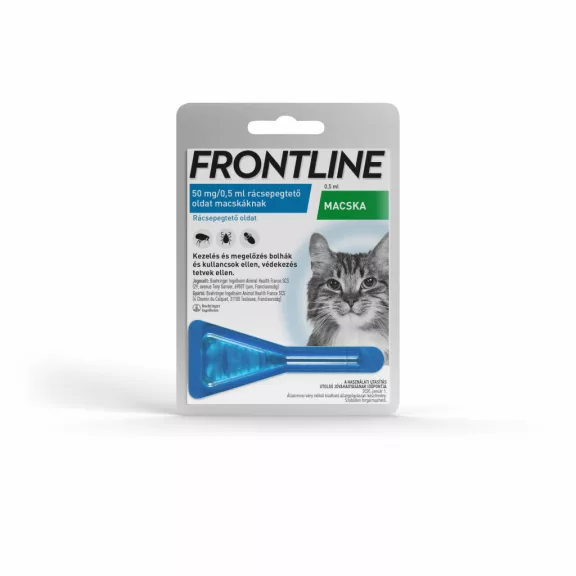 FRONTLINE KULLANCS ÉS BOLHA ELLENI SPOT-ON S. MACSKANAK 1X FRONTLINE KULLANCS ÉS BOLHA ELLENI SPOT-ON S. MACSKANAK 1X