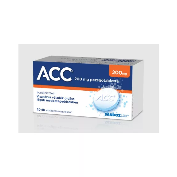 ACC 200MG PEZSGOTABL. 20X ACC 200MG PEZSGOTABL. 20X