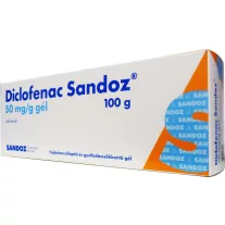 DICLOFENAC SANDOZ 50MG/G GEL 100G