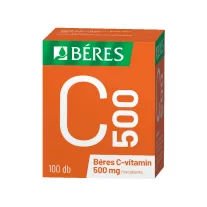 BERES C-VITAMIN 500 MG FILMTABL. 100X