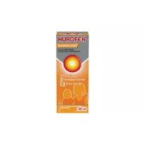   Nurofen narancsízű 20 mg/ml belsőleges szuszpenzió gyermekeknek 100 ml