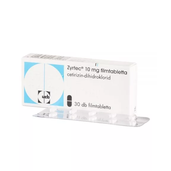 ZYRTEC 10 MG FILMTABL. 30X ZYRTEC 10 MG FILMTABL. 30X