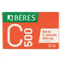 BERES C-VITAMIN 500 MG FILMTABL.  30X