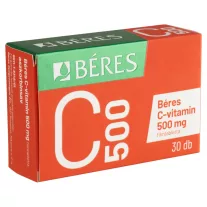 BERES C-VITAMIN 500 MG FILMTABL.  30X