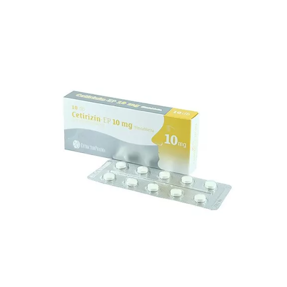 CETIRIZIN-EP 10 MG FILMTABL. 10X CETIRIZIN-EP 10 MG FILMTABL. 10X