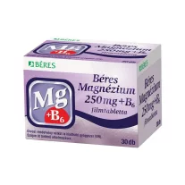BERES MAGNEZIUM 250 MG+B6 FILMTABL.  30X