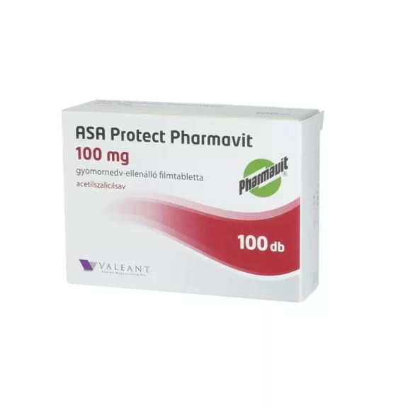 ASA PROTECT PHARMAVIT 100MG GYNEDV.ELL.FTBL.100X ASA PROTECT PHARMAVIT 100MG GYNEDV.ELL.FTBL.100X