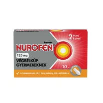 Nurofen 125 mg végbélkúp gyermekeknek 10 db