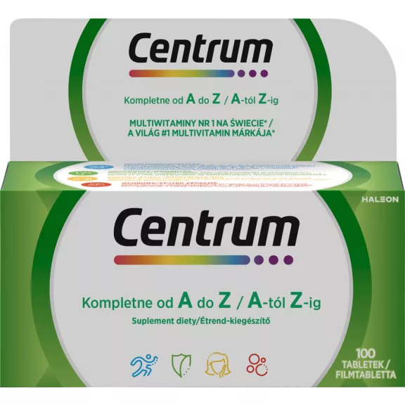 Centrum A-tól Z-ig multivitamin filmtabletta 100 db Centrum A-tól Z-ig multivitamin filmtabletta 100 db
