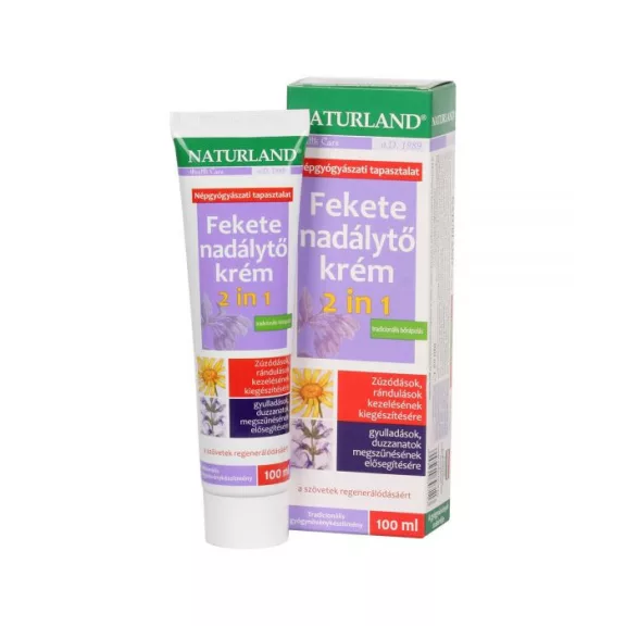 Naturland fekete nadálytő krém 2 in 1 100 ml Naturland fekete nadálytő krém 2 in 1 100 ml