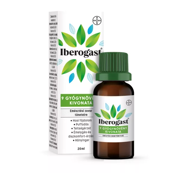 Iberogast Nonaherba belsőleges oldatos cseppek 20 ml Iberogast Nonaherba belsőleges oldatos cseppek 20 ml