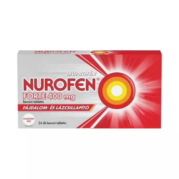 Nurofen Forte 400 mg bevont tabletta 24 db Nurofen Forte 400 mg bevont tabletta 24 db