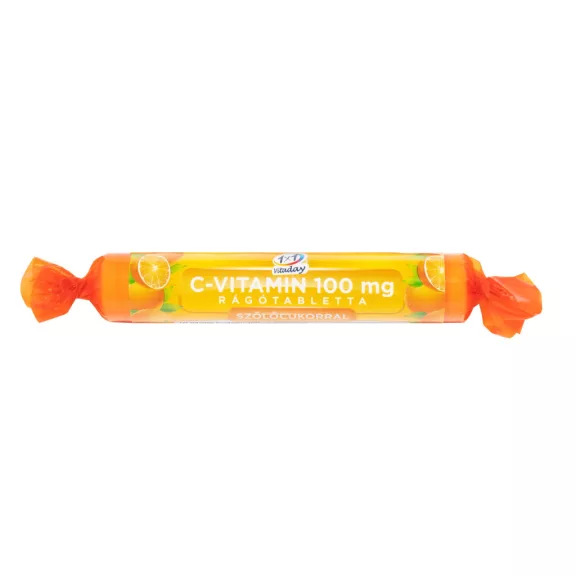 1x1 Vitamin C-vitamin 100 mg narancs ízű rágótabletta szőlőcukorral 17 db 1x1 Vitamin C-vitamin 100 mg narancs ízű rágótabletta szőlőcukorral 17 db