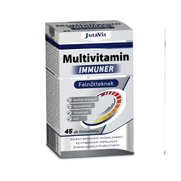 JutaVit Multivitamin Immuner tabletta Felnőtteknek 45 db JutaVit Multivitamin Immuner tabletta Felnőtteknek 45 db