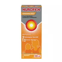   Nurofen narancsízű 20 mg/ml belsőleges szuszpenzió gyermekeknek 200 ml