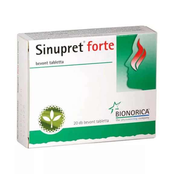 SINUPRET FORTE BEVONT TABL. 20X SINUPRET FORTE BEVONT TABL. 20X