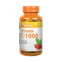 Vitaking C-1000 mg 25 mg csipkebogyóval 100 db