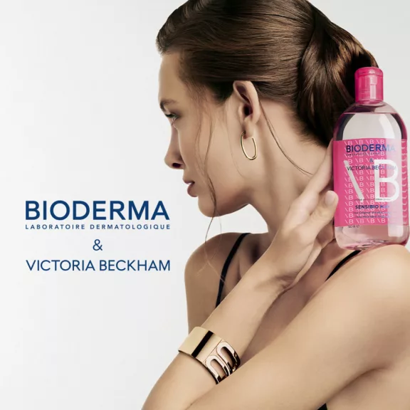 Bioderma Sensibio H2O micellás víz 500 ml - VICTORIA BECKHAM LIMITÁLT KIADÁS