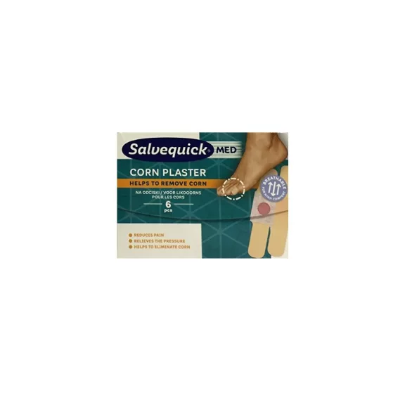 Salvequick sebtapasz bőrkeményedésre/tyúkszemre 6 db Salvequick sebtapasz bőrkeményedésre/tyúkszemre 6 db