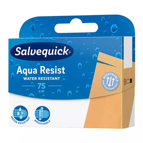 Salvequick Aqua resist sebtapasz 75 cm x 6 cm Salvequick Aqua resist sebtapasz 75 cm x 6 cm