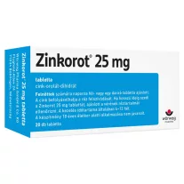 Zinkorot 25 mg tabletta 20 db