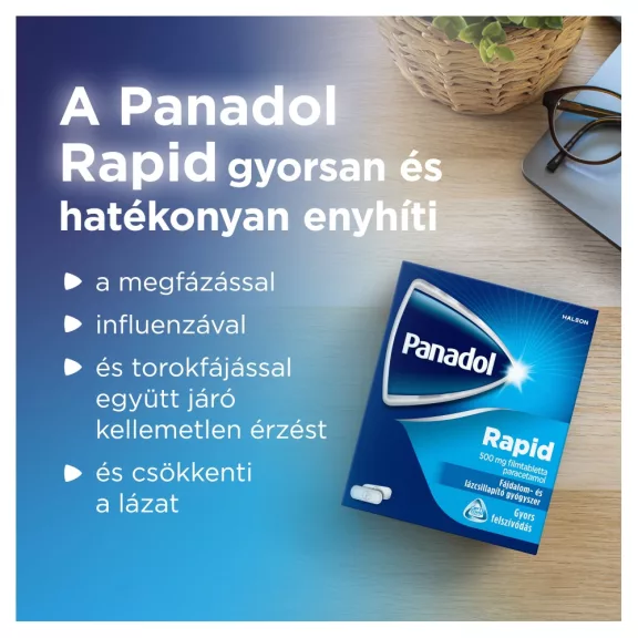 Panadol Rapid 500 mg filmtabletta 12 db Panadol Rapid 500 mg filmtabletta 12 db