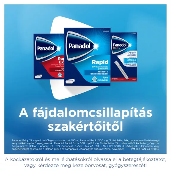 Panadol Rapid 500 mg filmtabletta 12 db Panadol Rapid 500 mg filmtabletta 12 db