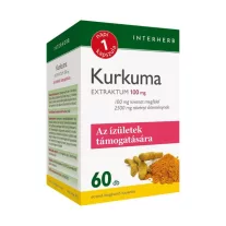 Interherb Napi 1 Kurkuma Extraktum Kapszula 60 db