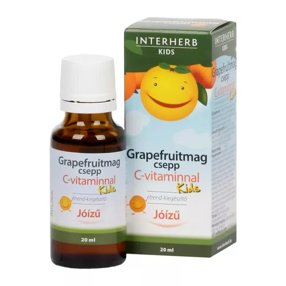 Interherb Kids Grapefruitmag C-Vitamin Csepp 20 ml Interherb Kids Grapefruitmag C-Vitamin Csepp 20 ml