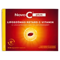   Novo C Plus Liposzómális C- Vitamin Kapszula Csipkebogyó 30X