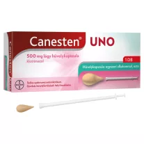 CANESTEN UNO 500MG LAGY HUVELYKAPSZ. 1X