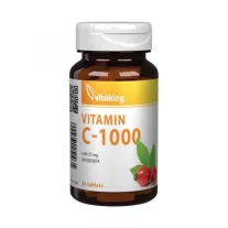 Vitaking C-Vitamin 1000 csipkebogyó tabletta 30 db