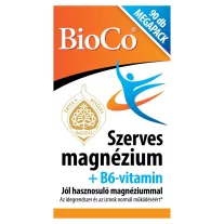 BioCo Szerves Magnézium + B6-vitamin tabletta 90 db