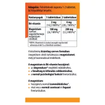 BioCo Szerves Magnézium + B6-vitamin tabletta 90 db