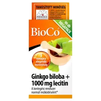 BioCo Ginkgo Biloba + Lecitin 1000 mg kapszula 90 db