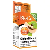 BioCo Ginkgo Biloba + Lecitin 1000 mg kapszula 90 db