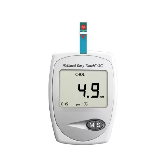 WELLMED EASY TOUCH VÉRCUKOR ÉS KOLESZTERIN MÉRŐ 4268 WELLMED EASY TOUCH VÉRCUKOR ÉS KOLESZTERIN MÉRŐ 4268