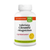 Interherb XXL Valeriana+Citromfű Tabletta 90 db