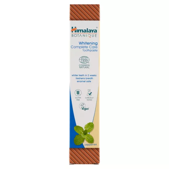 Himalaya Botanique natúr fehérítő teljes körű védelmet biztosító borsmentás fogkrém 75 ml Himalaya Botanique natúr fehérítő teljes körű védelmet biztosító borsmentás fogkrém 75 ml
